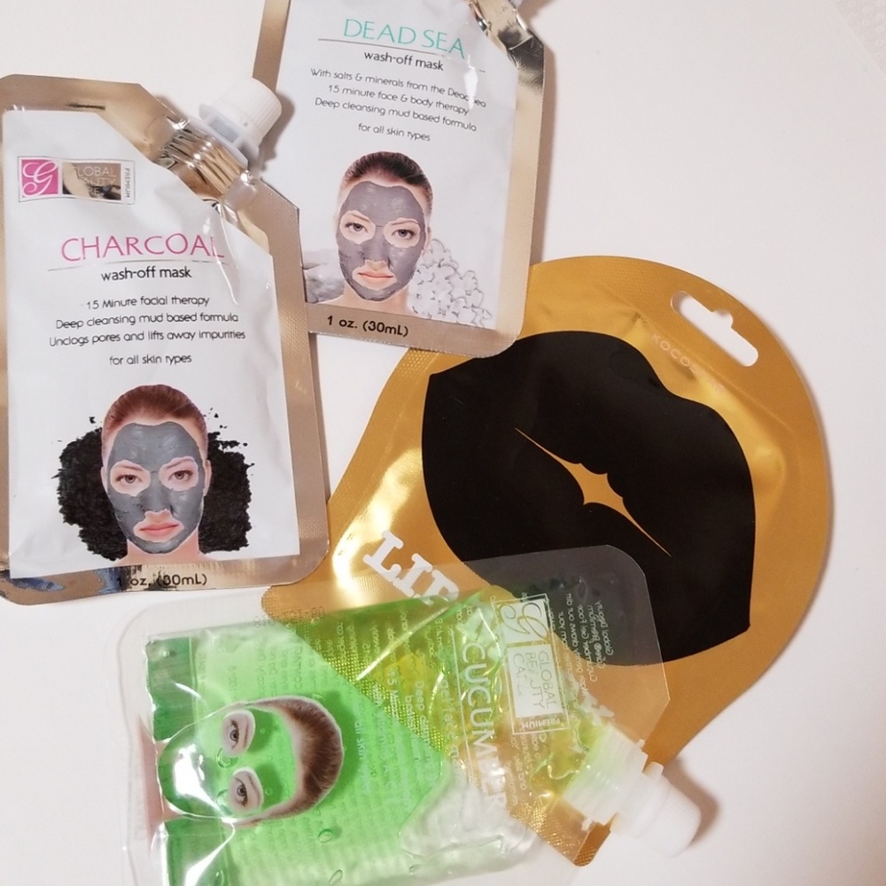 Beauty treatment mask bundle of 4